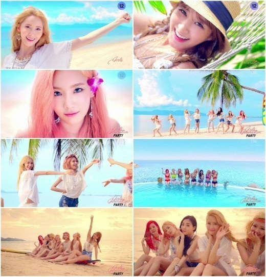 사진=소녀시대 '파티' 티저 유투브 영상 캡처